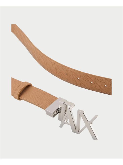 Ceinture réversible pour femme AX avec boucle logotée ARMANI EXCHANGE | XW001203-AF13680F2014